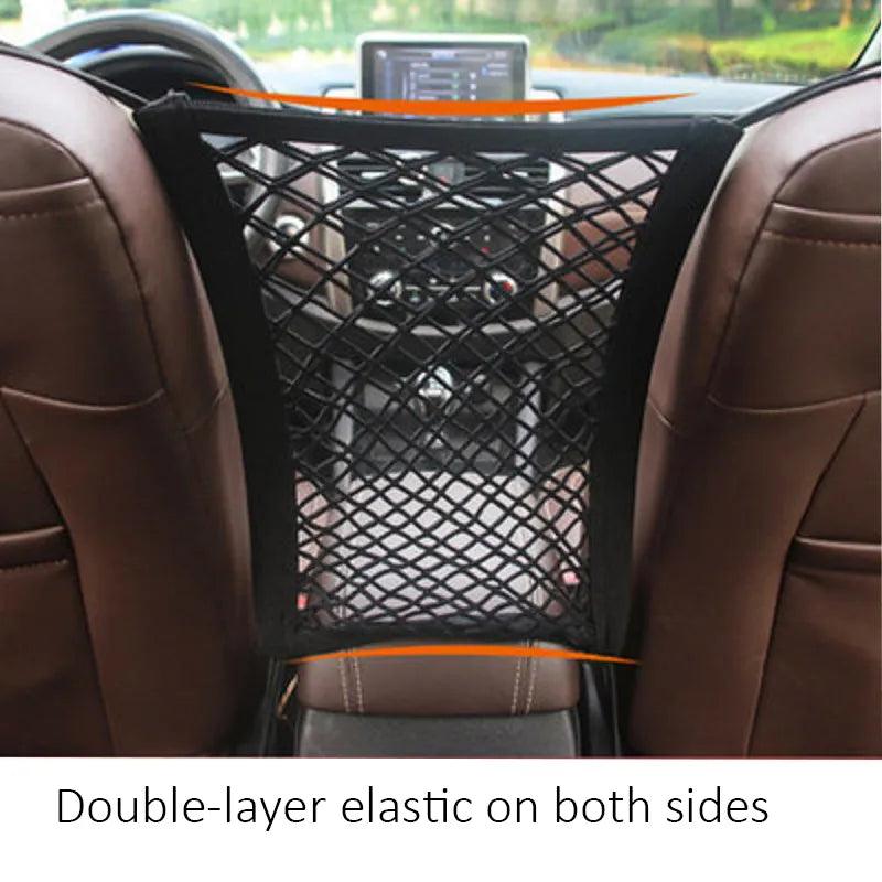 Dog Seat Fences Pet Protection Net Safety Storage Bag Pet Mesh Travel Isolation Back Seat Safety Barrier Puppy Car Accessories - Ammpoure Wellbeing