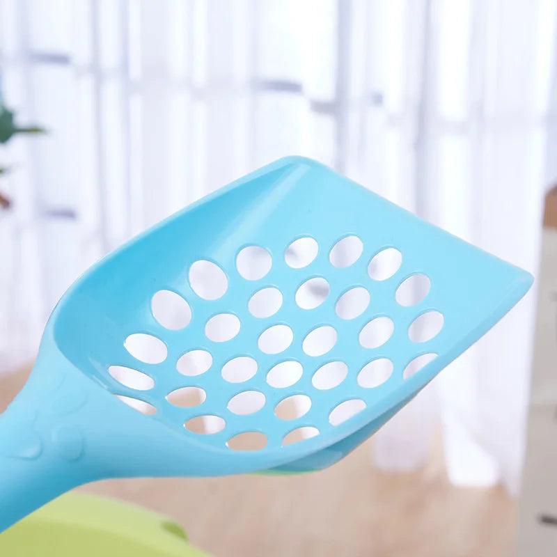 Durable Thick Cat Litter Shovel Cat Scoop Shovel Waste Tray Pet Cleaning Tool Plastic Cat Sand Toilet Cleaner Spoons - Ammpoure Wellbeing