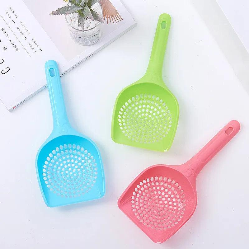 Durable Thick Cat Litter Shovel Cat Scoop Shovel Waste Tray Pet Cleaning Tool Plastic Cat Sand Toilet Cleaner Spoons - Ammpoure Wellbeing