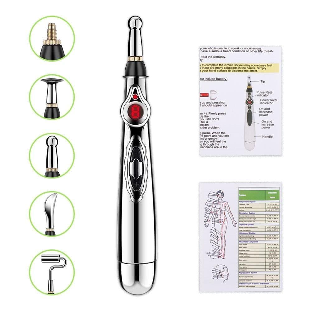 Electric Acupuncture Pen Body Massage Tool - Ammpoure Wellbeing