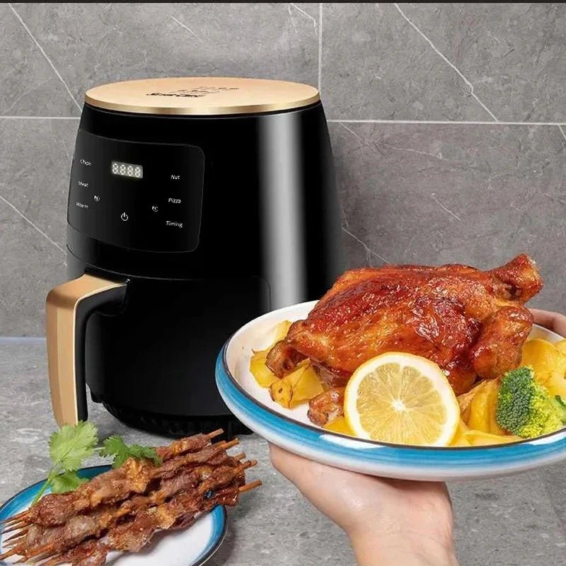 Electric Air Fryer Multifunctional 4.5L Without Oil Convection Oven Deepfrier on Offer Machine Aerogrill for Kitchen 110V/220V - Ammpoure Wellbeing