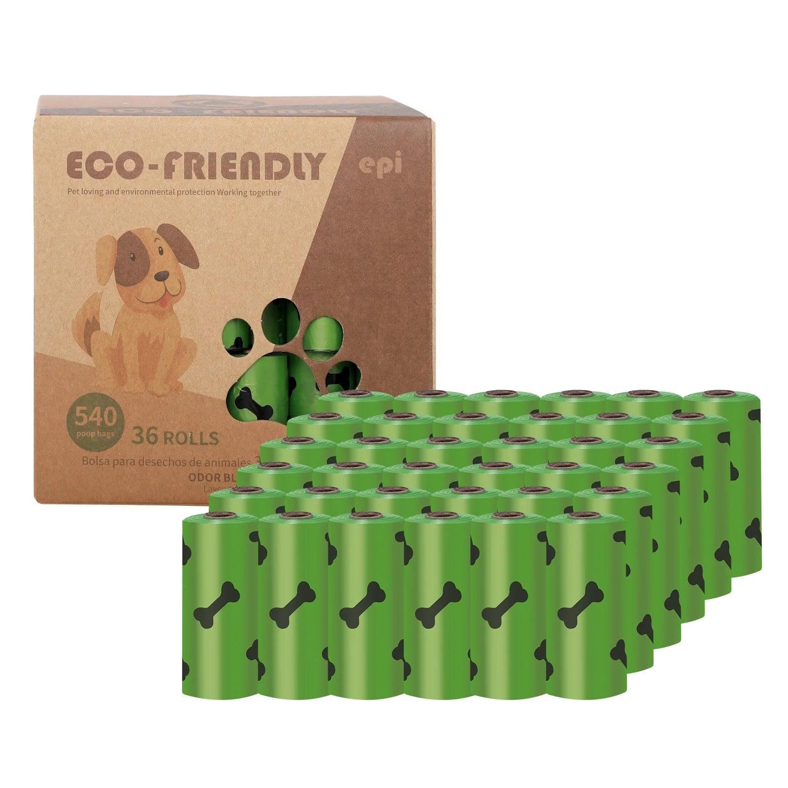 EPI Biodegradable Pet Garbage Bag Dog Poop Bags Dog Poop Bag Dog Cleaning Supplies Dog Products for Dogs - Ammpoure Wellbeing