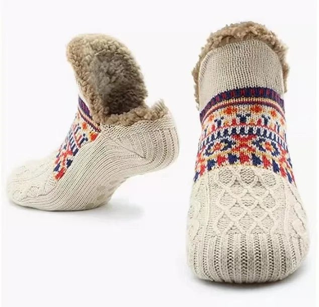 Fall and Winter Floor Socks Home Warm Women Men Socks Snow Socks Sleep Carpet Socks Slippers Socks Men Non - slip Yoga Socks 2024 - Ammpoure Wellbeing