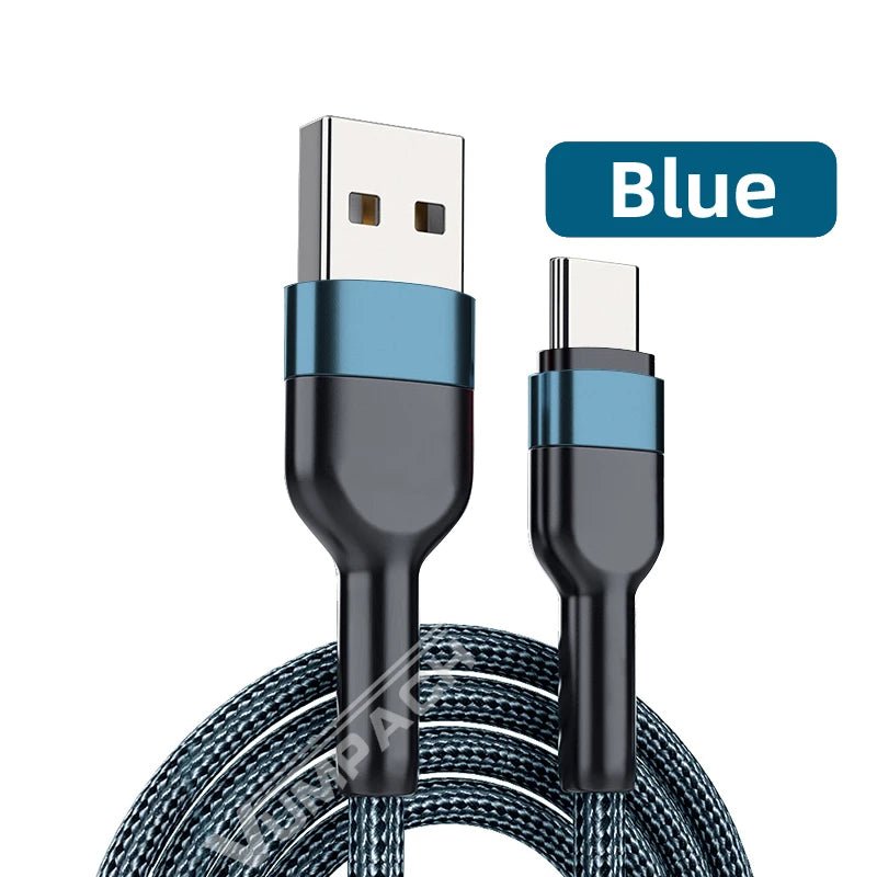 Fast usb c cable type c cable Fast Charging Data Cord Charger usb cable c For Samsung s21 xiaomi 14 13 Iphone 15 Charging Cable - Ammpoure Wellbeing