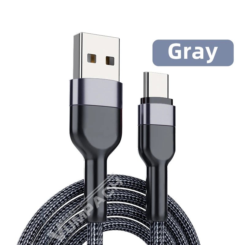 Fast usb c cable type c cable Fast Charging Data Cord Charger usb cable c For Samsung s21 xiaomi 14 13 Iphone 15 Charging Cable - Ammpoure Wellbeing