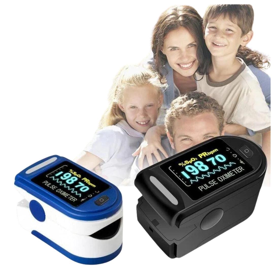 Fingertip Pulse Oximeter with OLED Display UK - Ammpoure Wellbeing