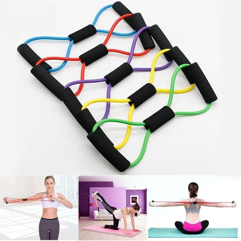 Fitness Yoga Gum Resistance Rubber Bands Fitness Elastic Band Fitness Equipment Expander Workout Gym Exercise Train - Ammpoure Wellbeing