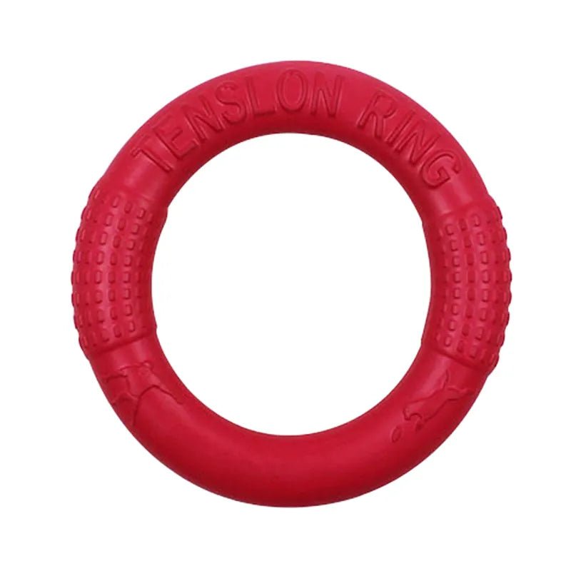 Floating Water Dog Toys Pet Flying Disk Training Ring Interactive Toy Puller Resistant Aggressive Chewing for Small Medium Dogs - Ammpoure Wellbeing