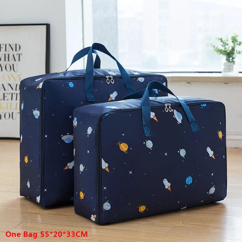 Folding Waterproof Tote Large Capacity Duffle Bag Travel Essentials Organizer Storage Zipper Bags Packing Cubes For Travel Pouch - Ammpoure Wellbeing