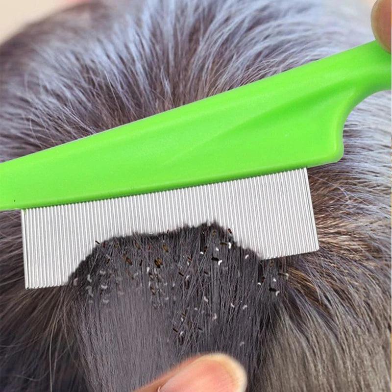 Gentle Nits Flea Eggs Remove Brush for Small Dog Fine Toothed Furminator Pet Puppy Eye Belly Comb Untangling Cat Hairs Product - Ammpoure Wellbeing