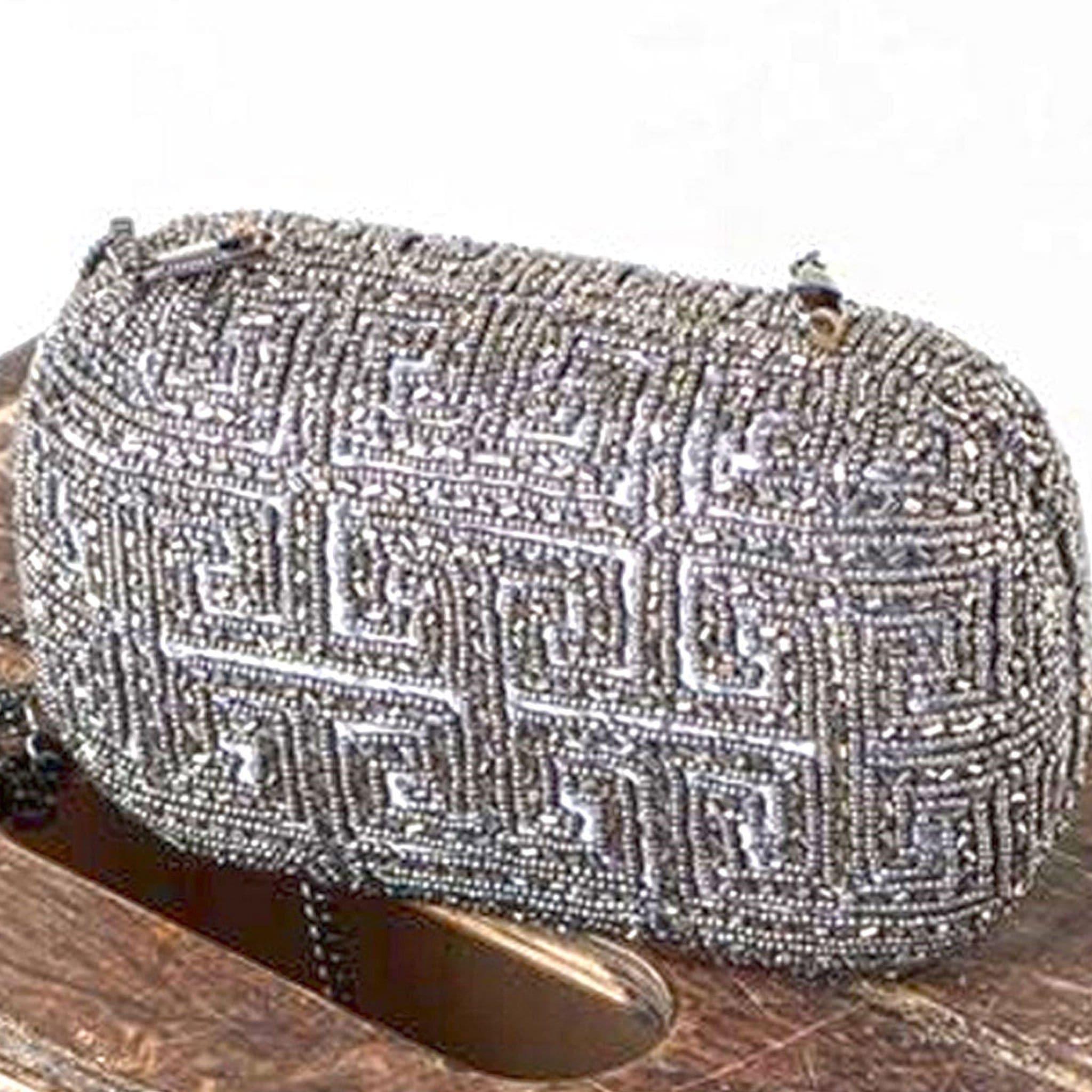 Hand beaded Evening Clutch Bag UK - Ammpoure Wellbeing