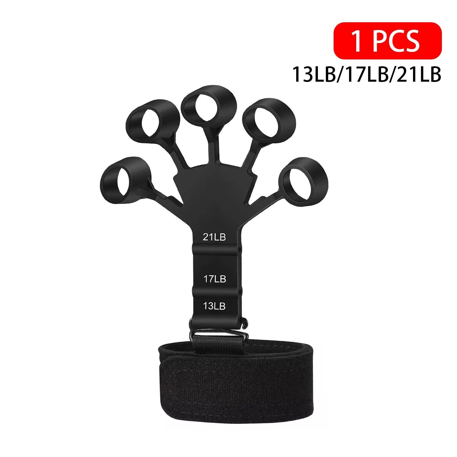 Hand Grip Strengthener Forearm Strength Sport Muscle Recovery Training Gripster Rehabilitation Accessories Expander Fitness Gym - Ammpoure Wellbeing