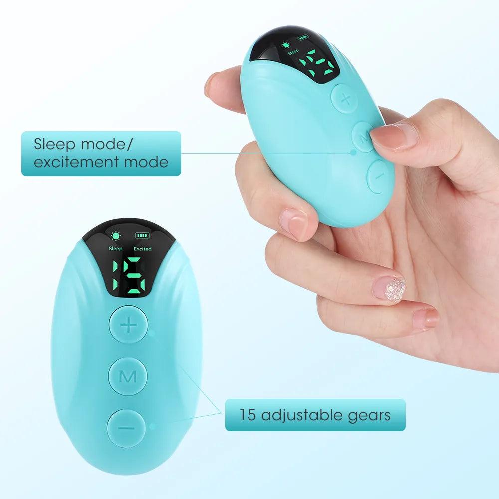 Handheld Sleep Aid Device Help Sleep Relieve Insomnia Instrument Pressure Relief Sleep Device Night Anxiety Therapy Relaxation - Ammpoure Wellbeing