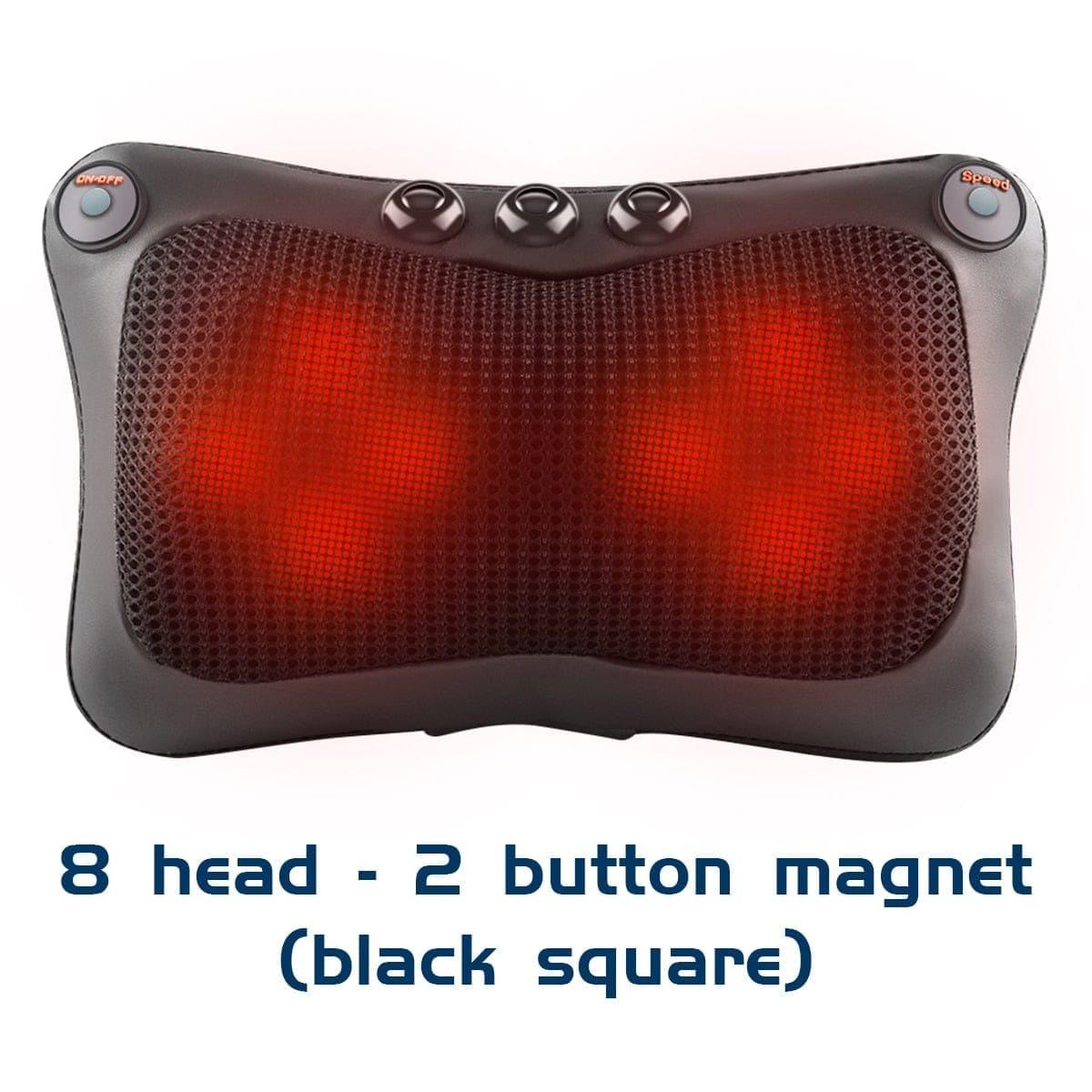 Head Massage Pillow Vibrator Massager - Infrared Therapy Shiatsu - Ammpoure Wellbeing