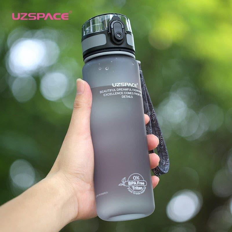 Hot Sale Sports Water Bottle 500/1000ML Protein Shaker Outdoor Travel Portable Leakproof Drinkware Plastic Drink Bottle BPA Free - Ammpoure Wellbeing