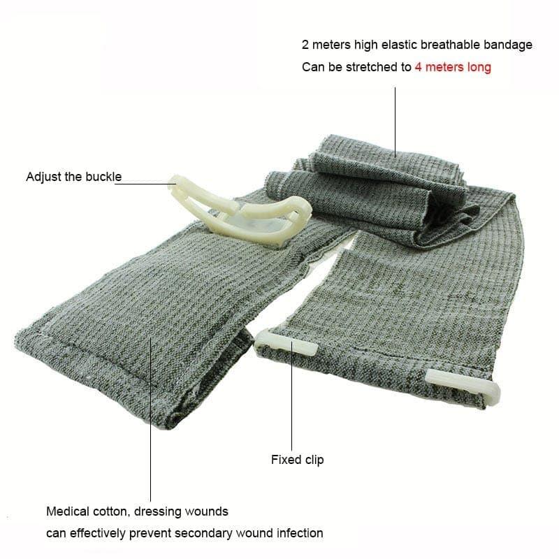 Israeli Bandage Trauma Kit Emergency Compression Bandages Tourniquet Dressing Sterile Roll Hemostasis Bandage Trauma First Aid - Ammpoure Wellbeing