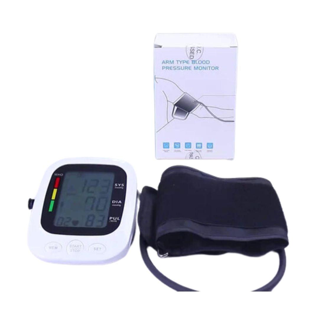 LCD Automatic Blood Pressure Machine Monitor - Ammpoure Wellbeing