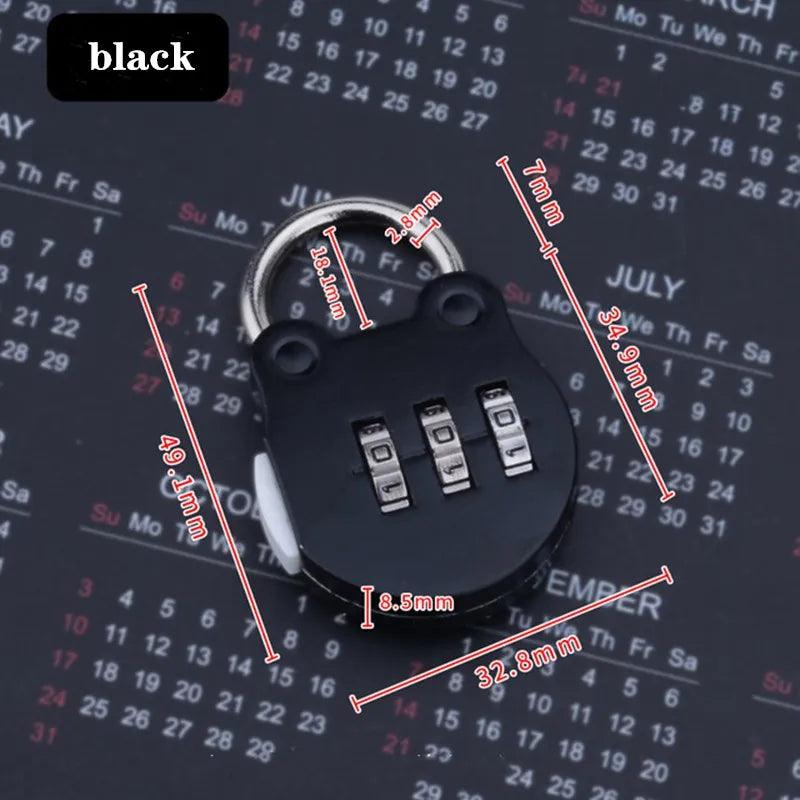 Luggage Travel Digit Number Code Lock Combination Padlock Safe Lock for Gym Digital Locker Suitcase Drawer Lock Hardware - Ammpoure Wellbeing