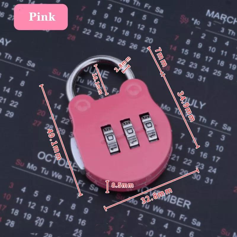 Luggage Travel Digit Number Code Lock Combination Padlock Safe Lock for Gym Digital Locker Suitcase Drawer Lock Hardware - Ammpoure Wellbeing