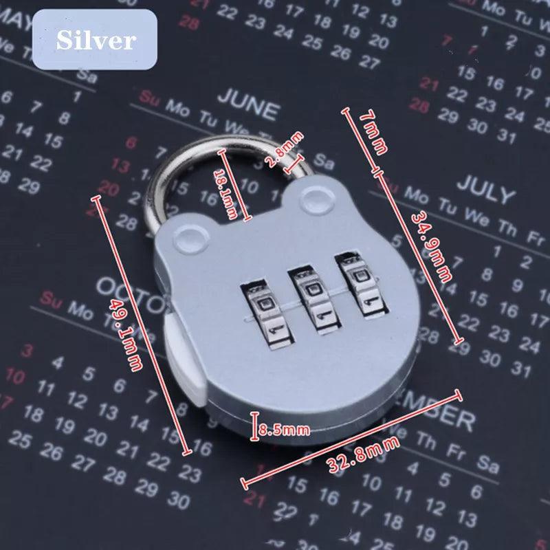 Luggage Travel Digit Number Code Lock Combination Padlock Safe Lock for Gym Digital Locker Suitcase Drawer Lock Hardware - Ammpoure Wellbeing