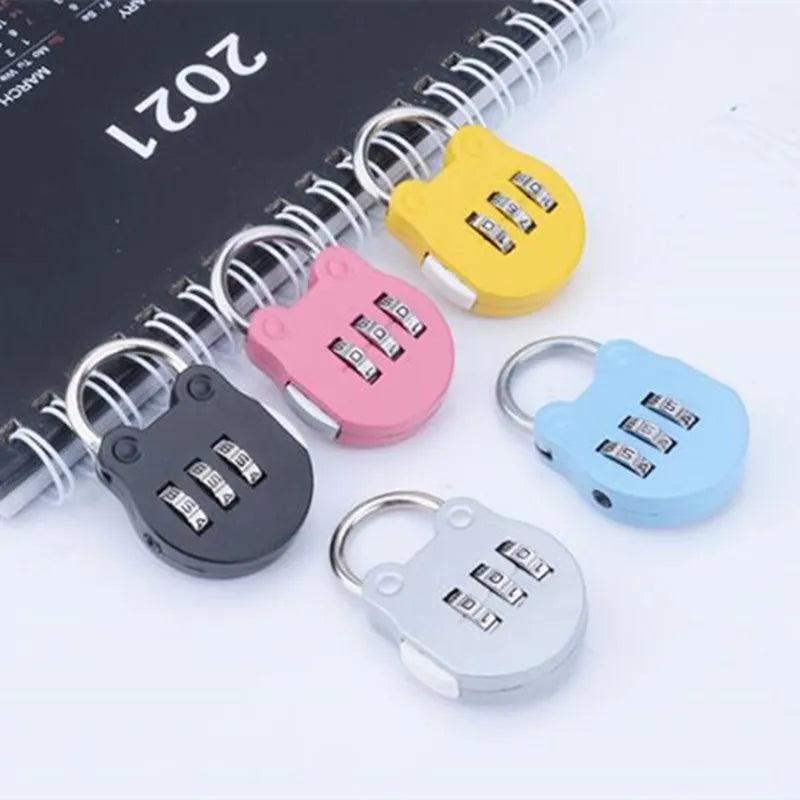 Luggage Travel Digit Number Code Lock Combination Padlock Safe Lock for Gym Digital Locker Suitcase Drawer Lock Hardware - Ammpoure Wellbeing