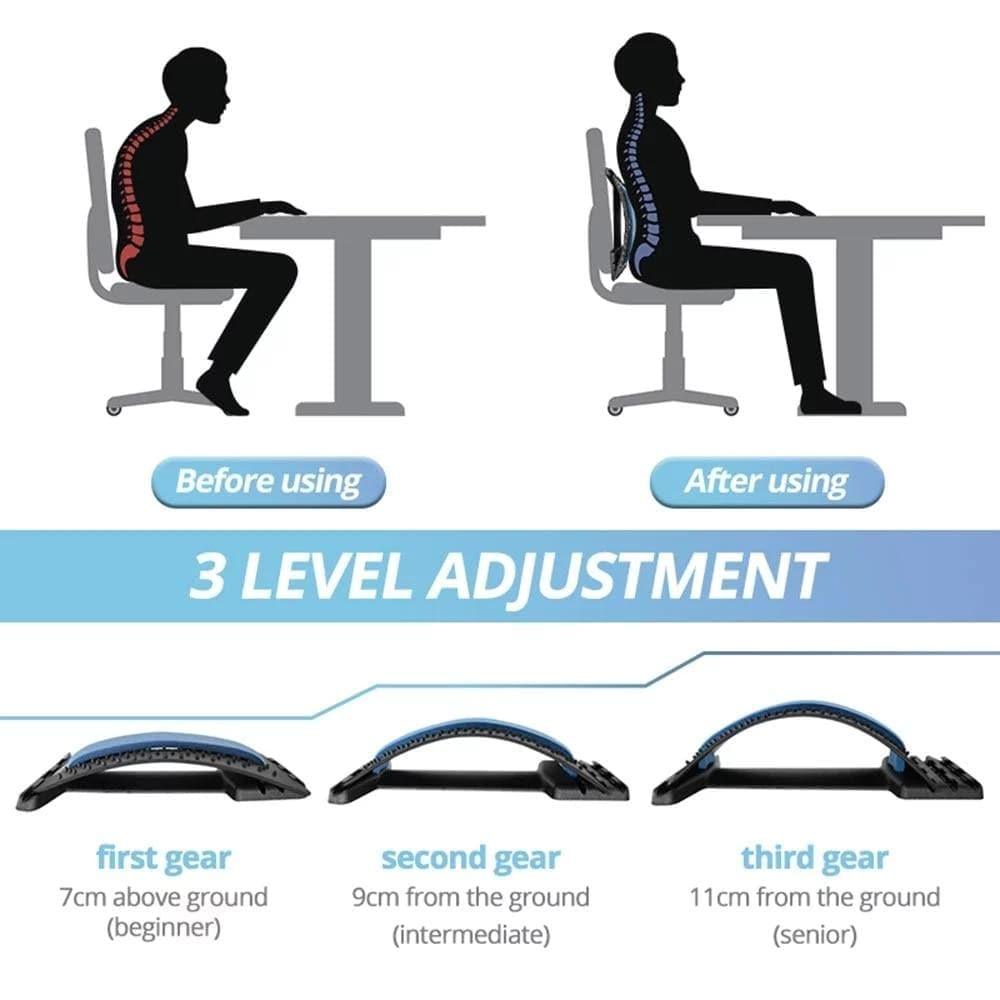 Magnetic Back Massage and Stretcher for Posture Correction - Ammpoure Wellbeing