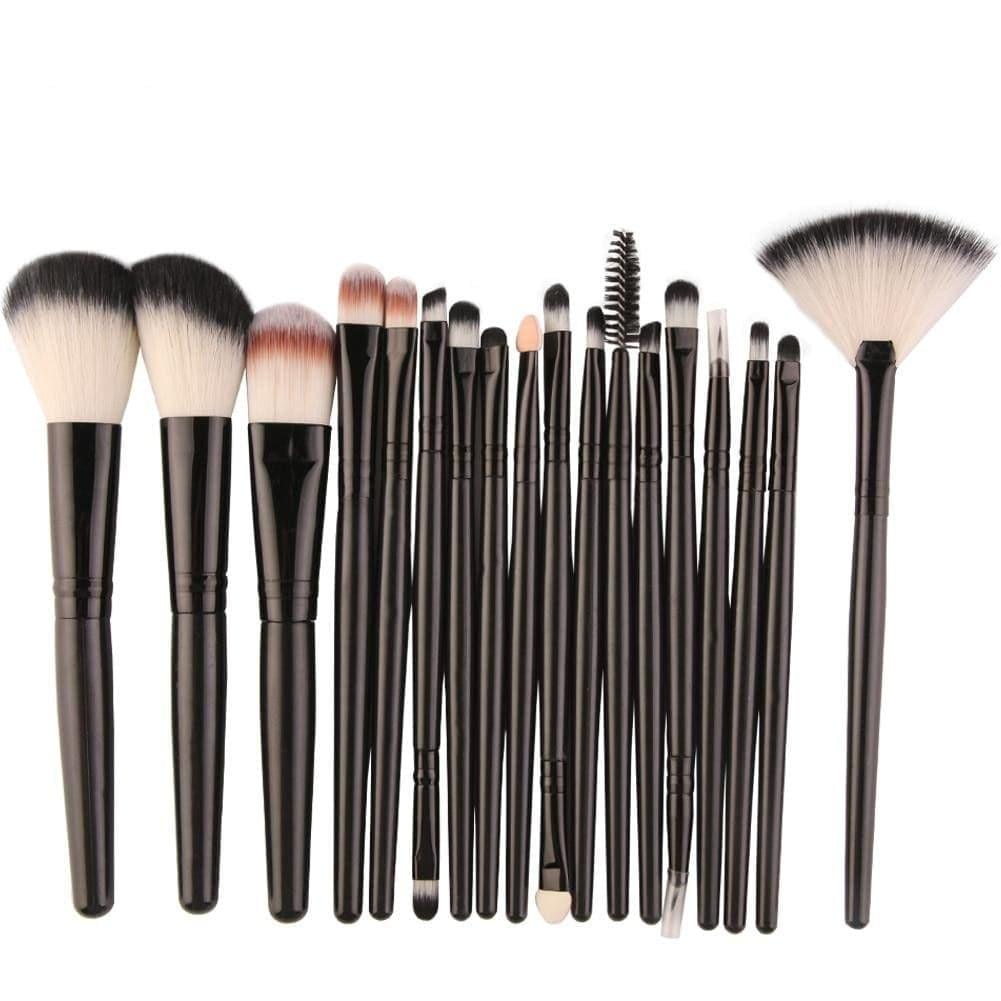 Makeup Brushes Tool Set 6/15/18/20Pcs - Ammpoure Wellbeing