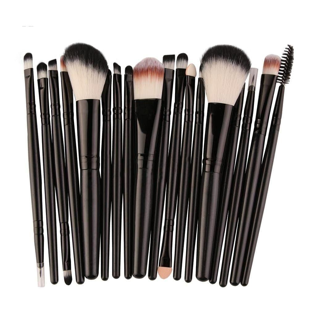 Makeup Brushes Tool Set 6/15/18/20Pcs - Ammpoure Wellbeing