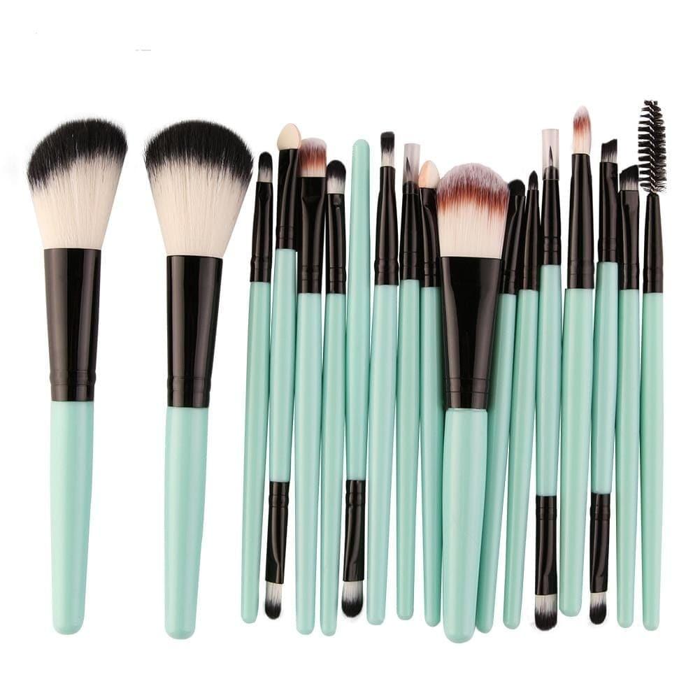 Makeup Brushes Tool Set 6/15/18/20Pcs - Ammpoure Wellbeing