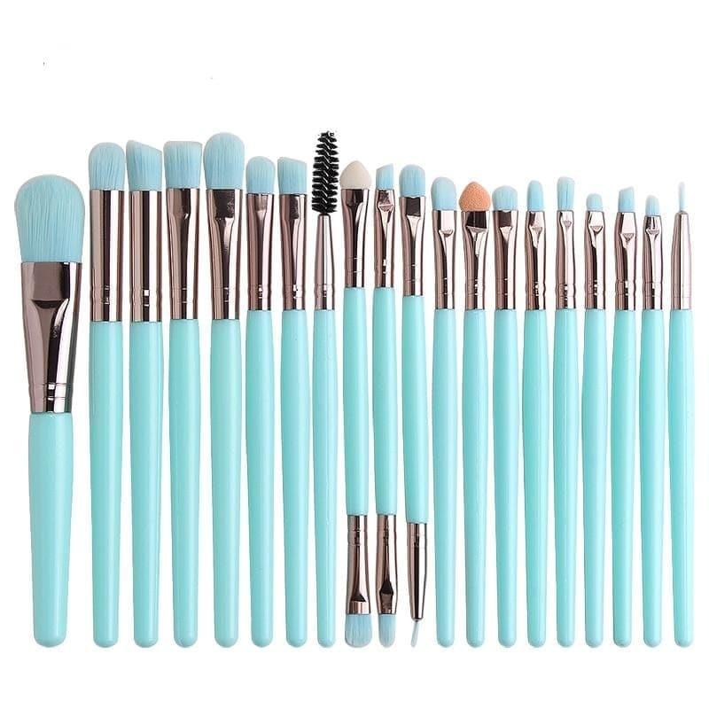 Makeup Brushes Tool Set 6/15/18/20Pcs - Ammpoure Wellbeing