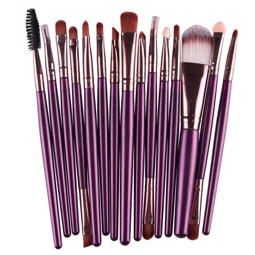 Makeup Brushes Tool Set 6/15/18/20Pcs - Ammpoure Wellbeing