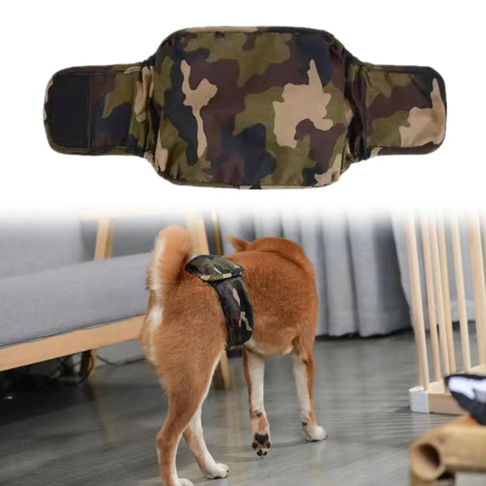 Male Dog Wraps High Absorbing Pet Diapers Washable Dog Belly Bands for Male Dogs Reusable Puppy Belly Band for Small Large Dogs - Ammpoure Wellbeing