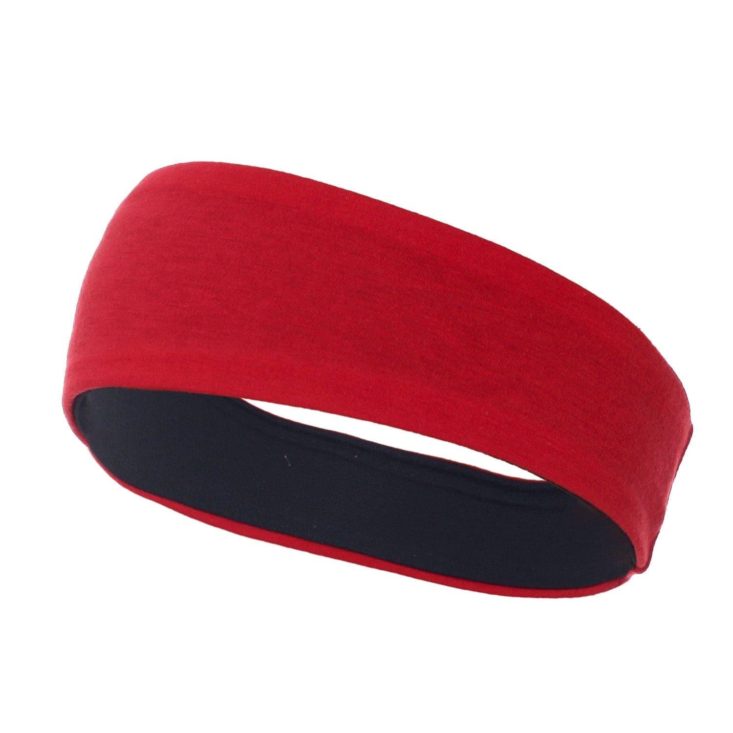 Men sweatband sports Headband Stretch Elastic Women Yoga Running hair band for men Outdoor Sport Headwrap Fitness Sports safety - Ammpoure Wellbeing