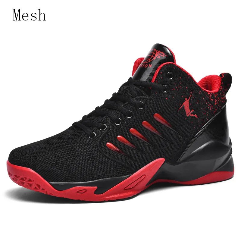 Men's Basketball Shoes Breathable Cushioning Non - Slip Wearable Sports Shoes Gym Training Athletic Basketball Sneakers for Women - Ammpoure Wellbeing