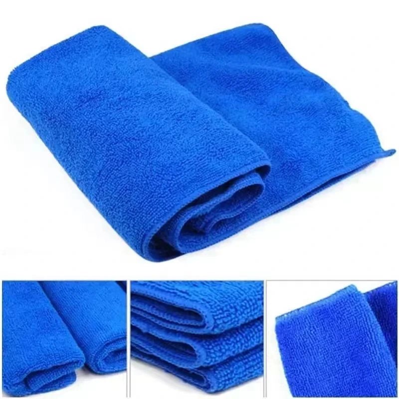 Microfiber Cleaning Cloths Lint Free Microfiber Cleaning Towel Cloths Reusable Cleaning Towels w/ Super Absorbent for Car Window - Ammpoure Wellbeing