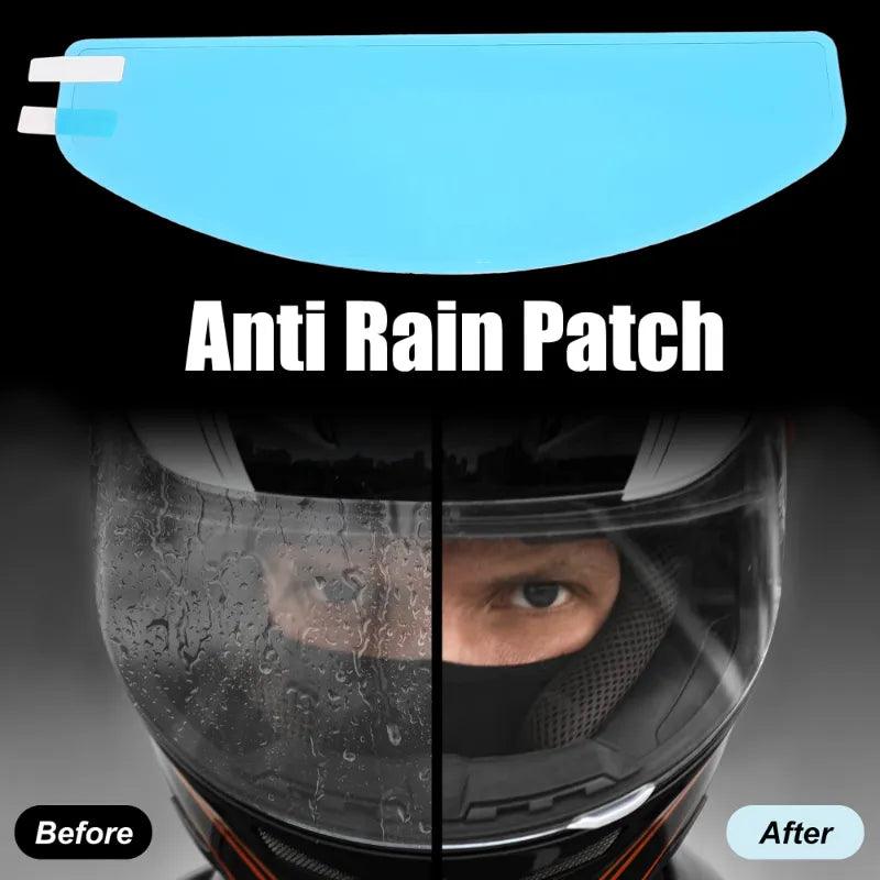 Motorcycle Helmet Clear Anti - Fog Rainproof Film Helmet Lens Durable Nano Coating Sticker Moto Safety Driving Helmet Accessories - Ammpoure Wellbeing