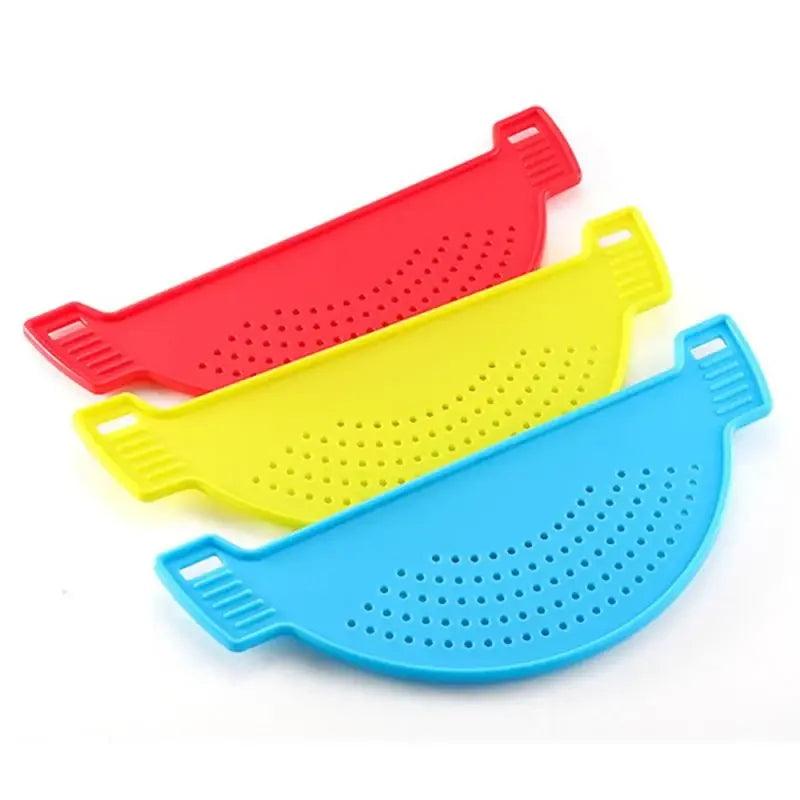Multifunction PP Material Cooking Tool Fun Shape Pot Drain Pan Strainer Liquid Drainer Kitchen Colander Strainer - Ammpoure Wellbeing