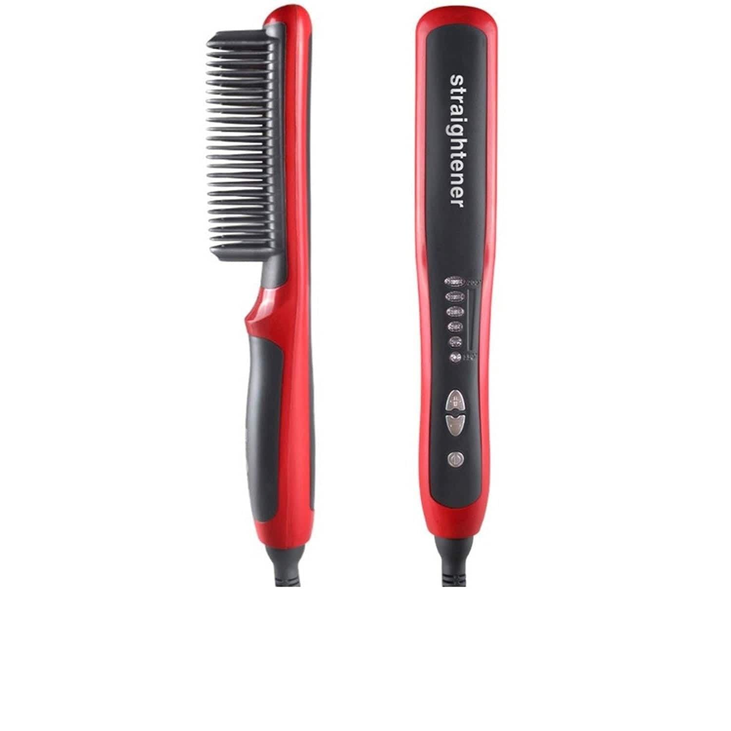 Multifunctional Hair Straightener Comb Anti - Scald Hair Straightening Brush Comb Fast Heating Hair Straightener - Ammpoure Wellbeing