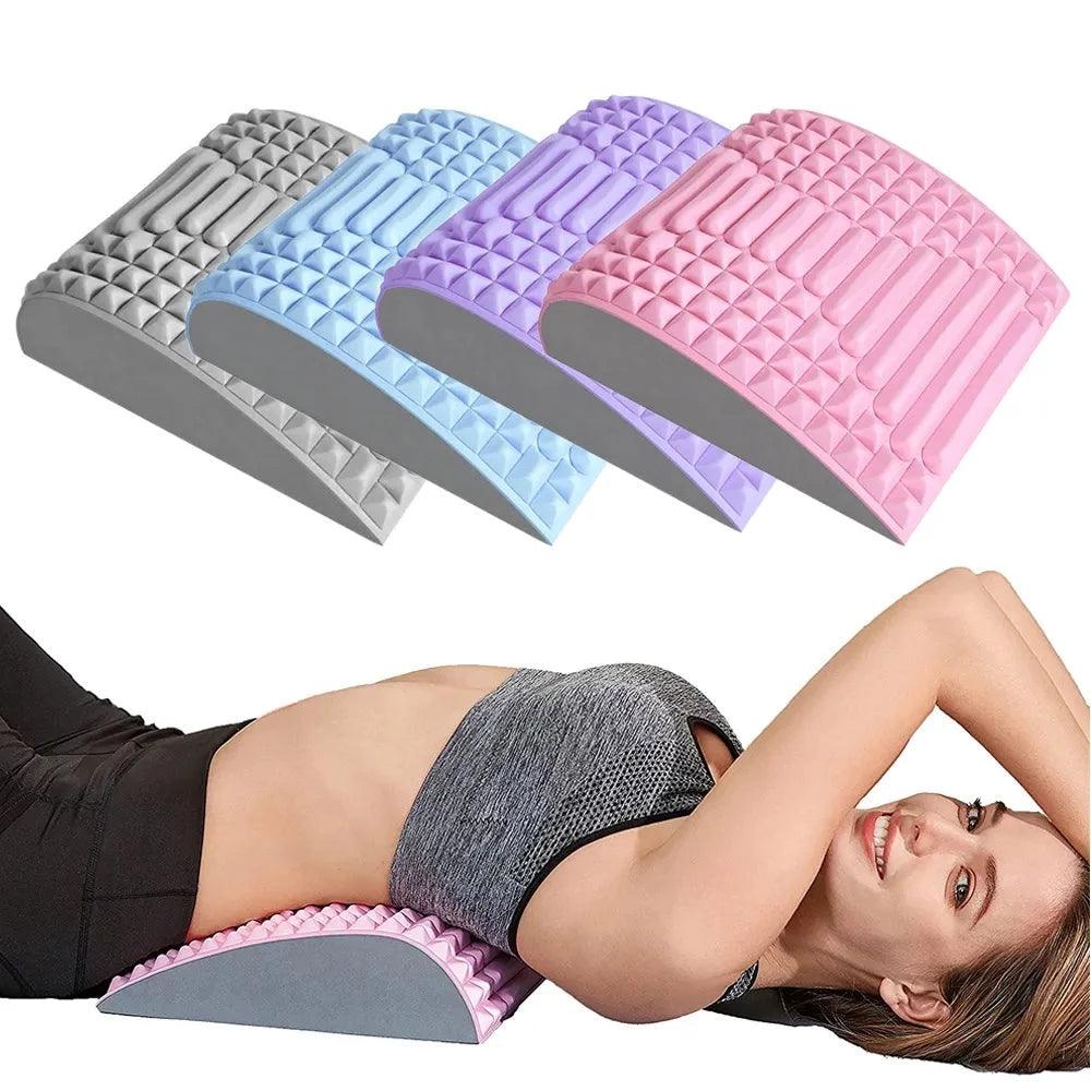 Neck & Back Stretcher, Back Neck Cracker for Lower Back Pain Relief, Refresh Back Stretcher, Waist Relaxation Yoga Stretcher - Ammpoure Wellbeing