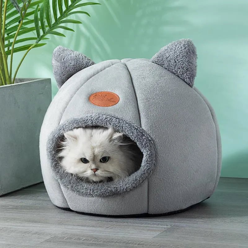 New Deep Sleep Comfort In Winter Cat Bed Iittle Mat Basket Small Dog House Products Pets Tent Cozy Cave Nest Indoor Cama Gato - Ammpoure Wellbeing