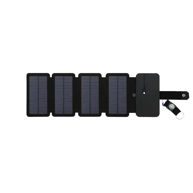 Outdoor Multifunctional Portable Solar Charging Panel Foldable 5V 1A USB Output Device Camping Tool High Power Output - Ammpoure Wellbeing