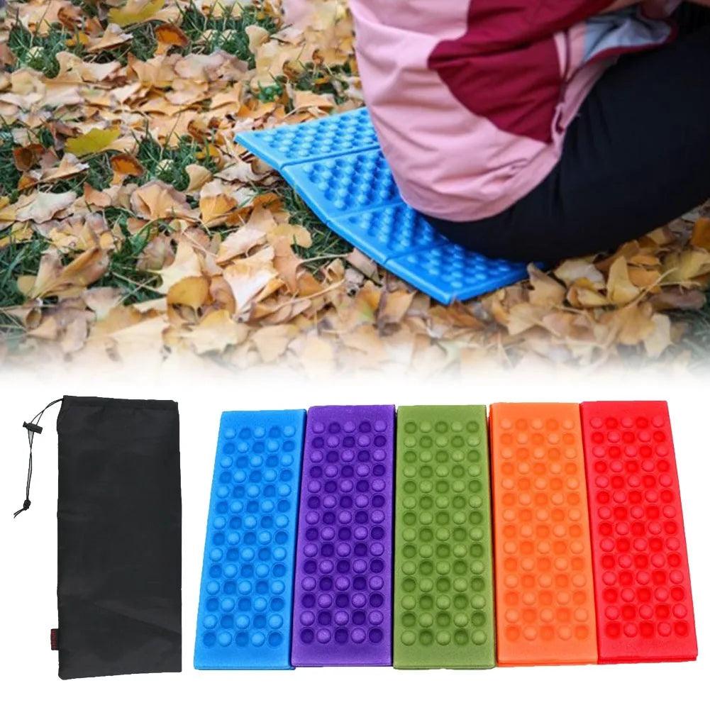 Outdoor Picnic Camping Mat Beach Moisture - Proof Foldable XPE Cushion Hiking Portable Small Mats Egg Trough Waterproof Pad - Ammpoure Wellbeing