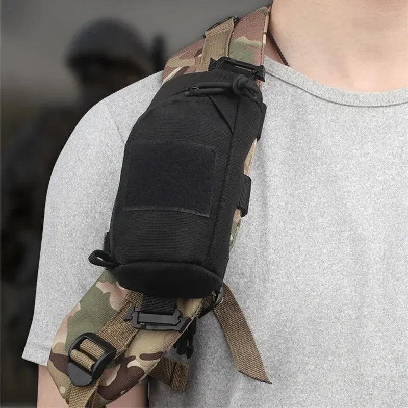 Outdoor Shoulder Strap Bag Backpack Sundries Accessories Pouch 900D Nylon EDC Tactical Molle Medical Bag Travel Hiking Hunting - Ammpoure Wellbeing