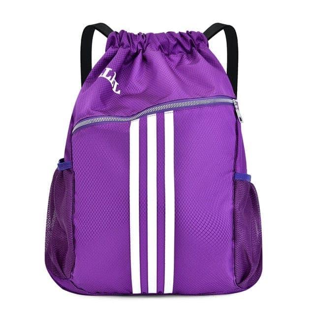 Outdoor Sports Gym Bags Basketball Backpack For Training Bolsas Women Fitness Yoga Bag Drawstring Fitness Bag - Ammpoure Wellbeing