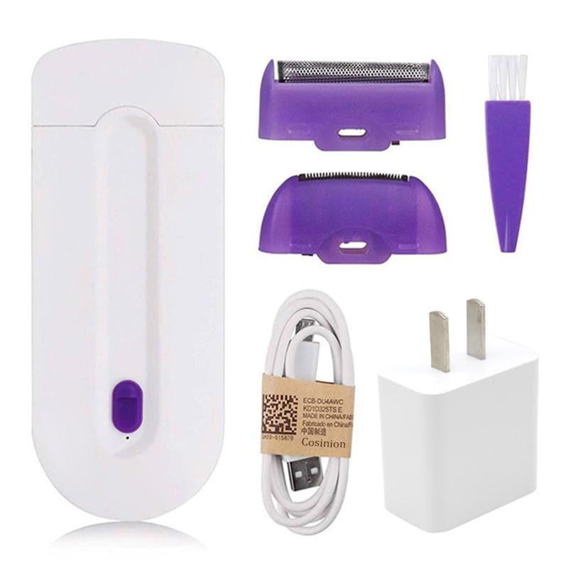 Painless Hair Removal Laser Kit - Touch Epilator, USB Rechargeable - Ammpoure Wellbeing