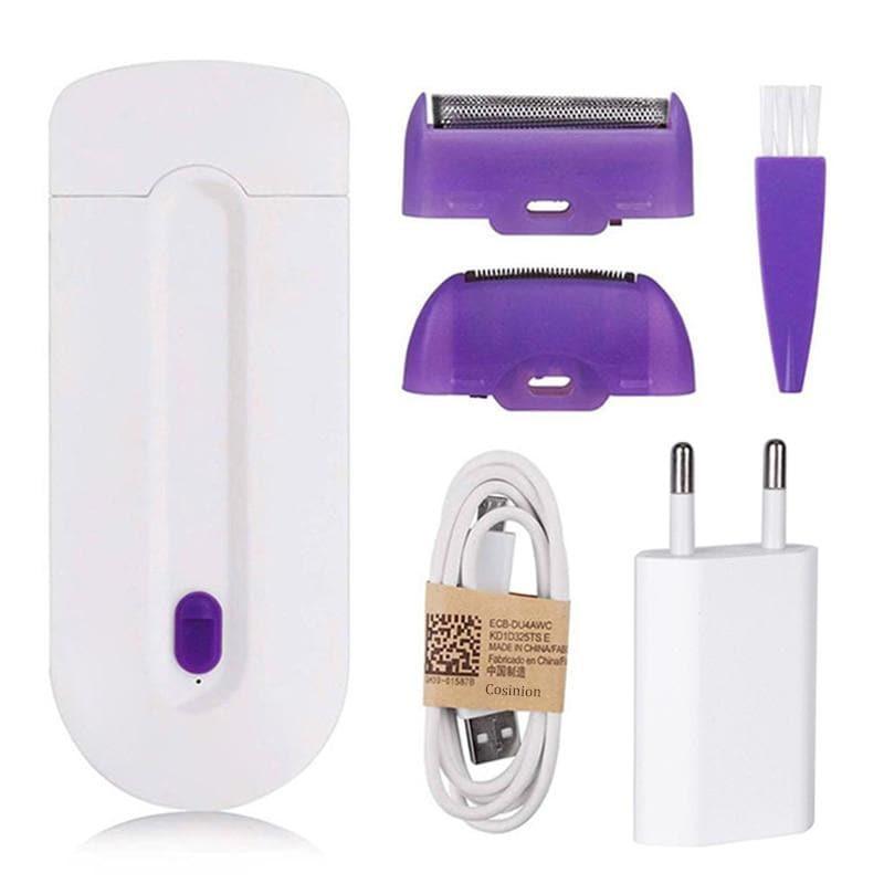 Painless Hair Removal Laser Kit - Touch Epilator, USB Rechargeable - Ammpoure Wellbeing