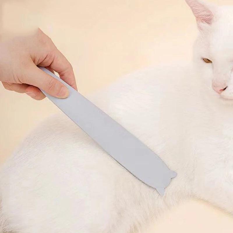 Pet Comb Cat Tongue Combs Shower Massage Itching Remover Hair Removal Brush Portable Long Short Hair Cats Grooming Supplies - Ammpoure Wellbeing