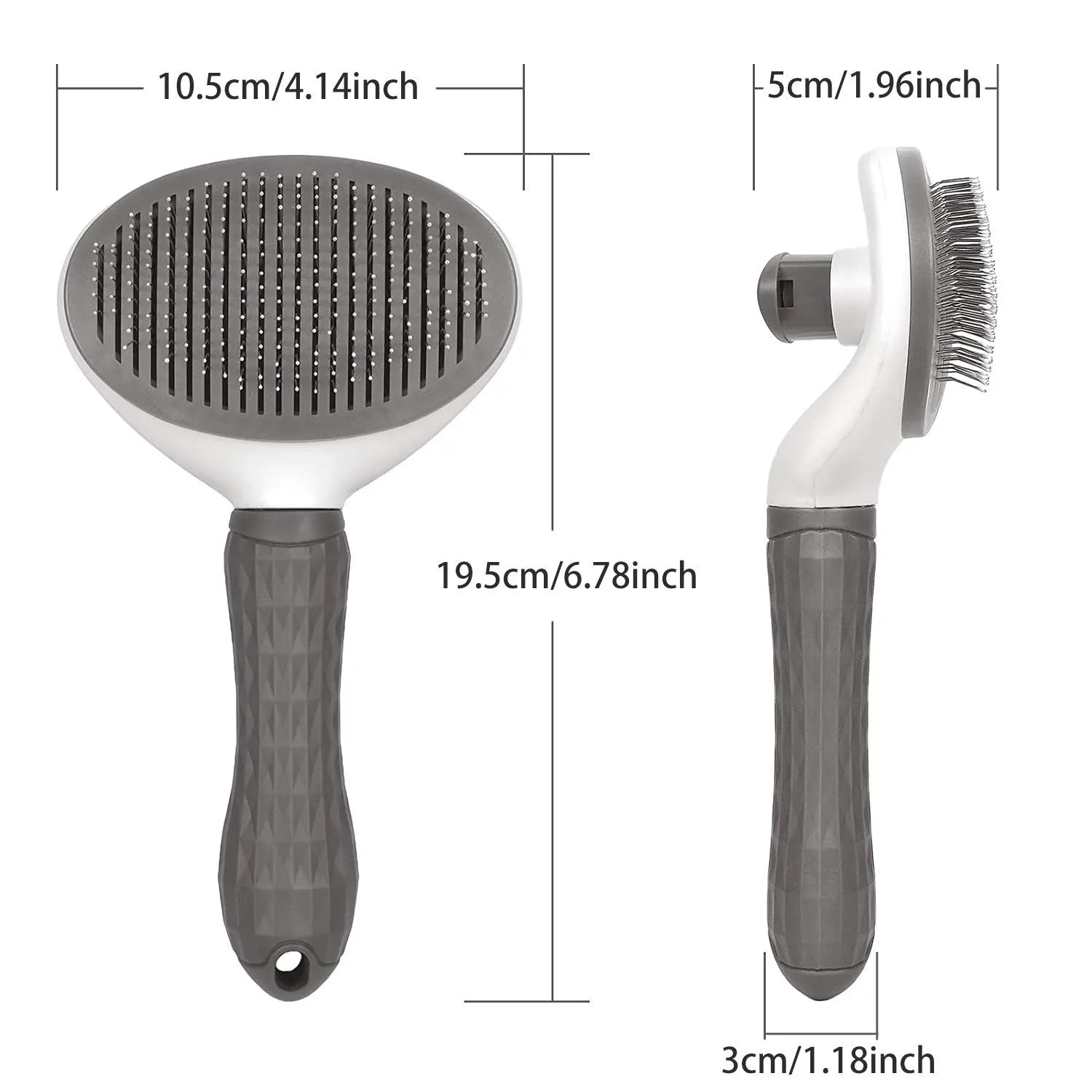 Pet Dog Brush Cat Comb Self Cleaning Pet Hair Remover Brush For Dogs Cats Grooming Tools Pets Dematting Comb Dogs Accessories - Ammpoure Wellbeing