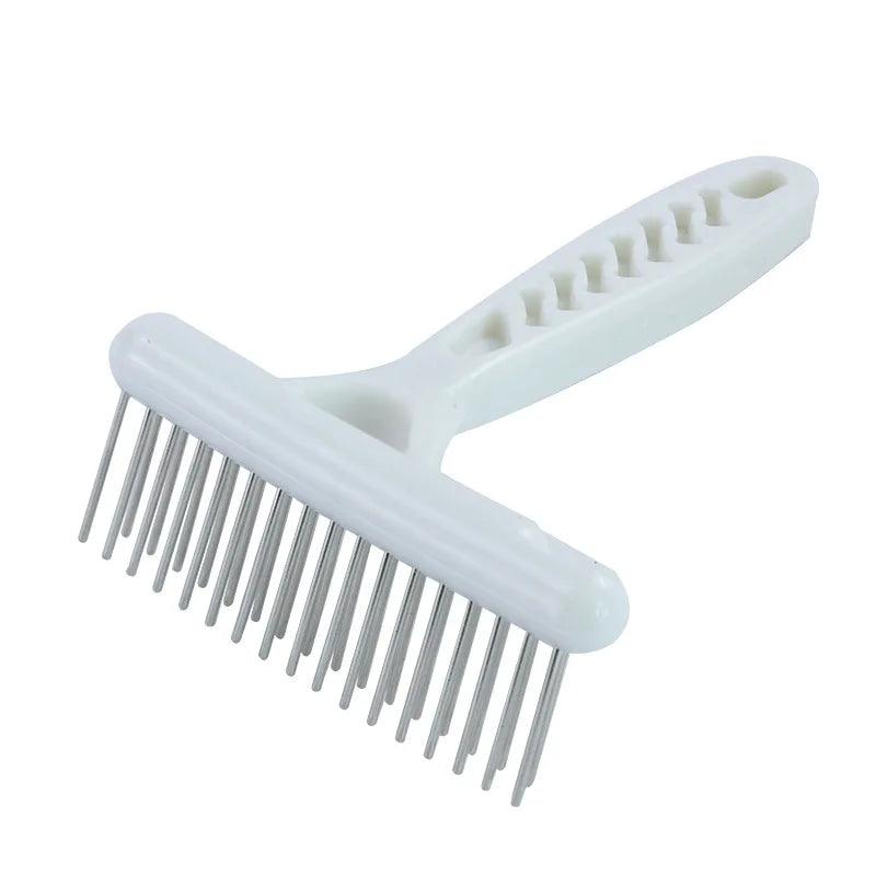 Pet Dog Brush Short Long Thick Hair Fur Shedding Remove Cat Groom Smooth Rake Brush Pet Dog Comb Brush Cleaning Tool - Ammpoure Wellbeing