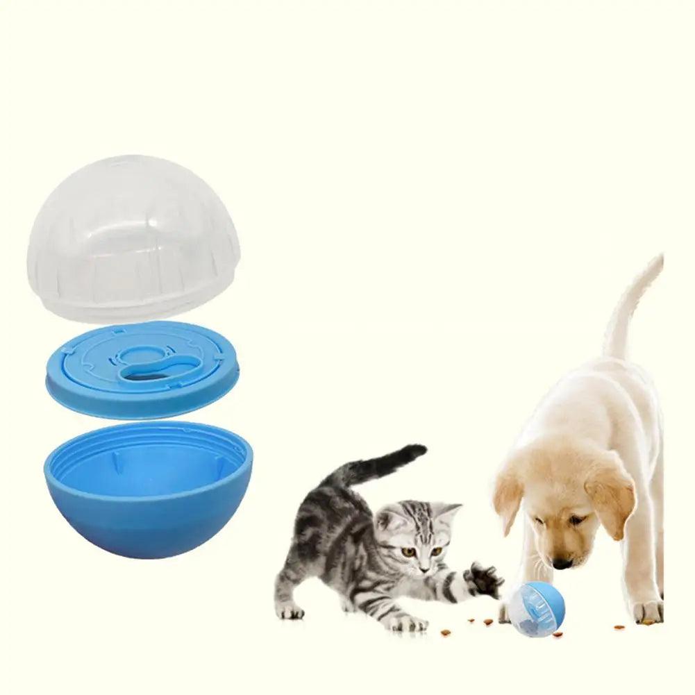 Pet Interactive Dog Cat Leakage Food Balls Adjustable Anti Choke Slow Feeder Treat Dispenser Iq Training Educational Toy - Ammpoure Wellbeing